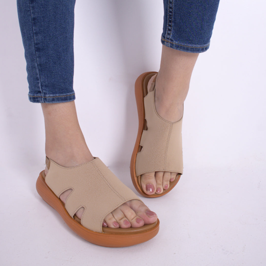 Medifeet Extra Stylish and Comfy Sandals for Women  (with High Back Strap & Arch Support)