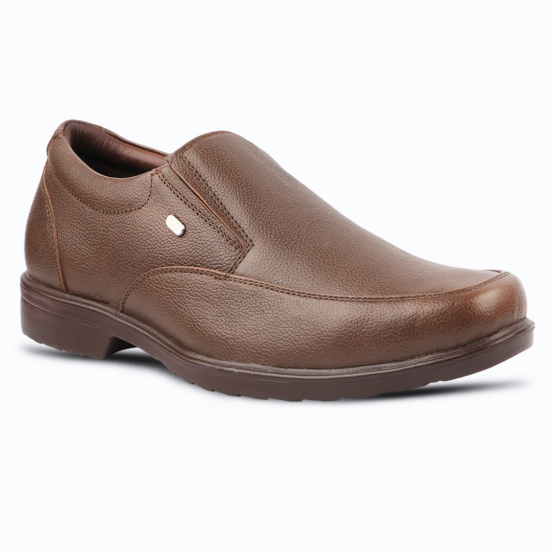 Medifeet Shoes for Men (Formal) (Premium Genuine Leather | Comfy Footbed)