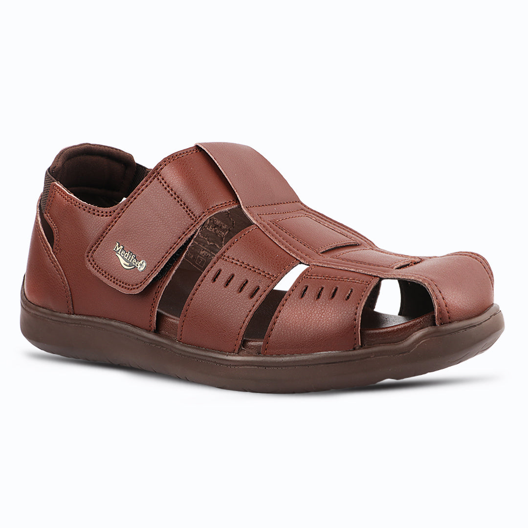 Ortho-Friendly Ankle-Strap Fisherman Sandals For Men's