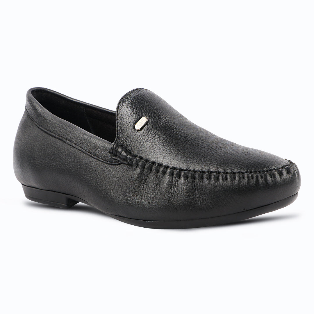 Medifeet Men's Genuine Leather Round Toe Loafers