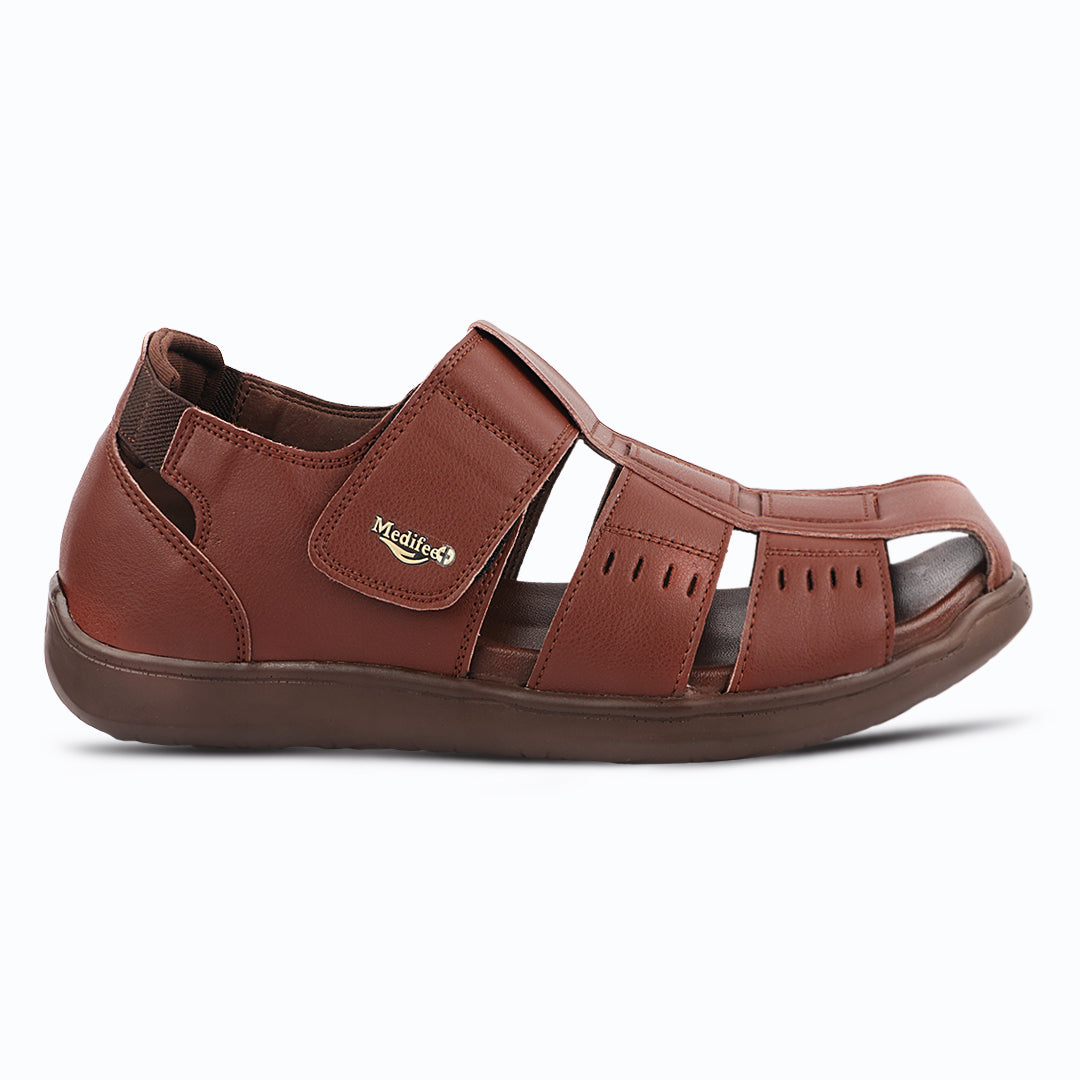 Ortho-Friendly Ankle-Strap Fisherman Sandals For Men's