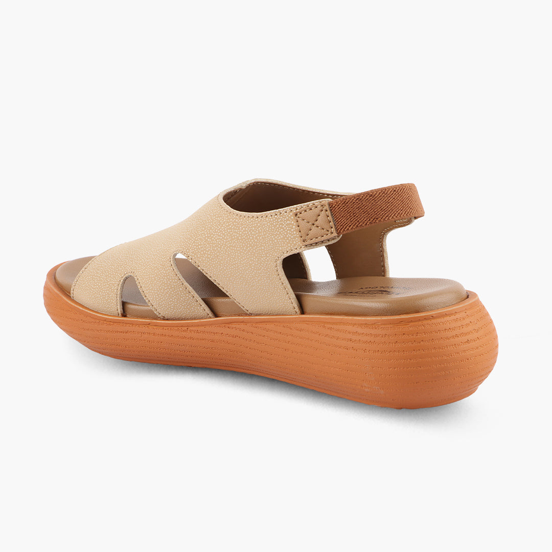 Medifeet Extra Stylish and Comfy Sandals for Women  (with High Back Strap & Arch Support)