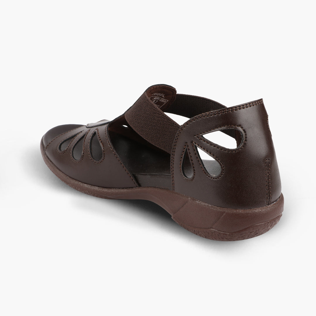 Medifeet Crowne Style Sandals for Women (with High Back & Arch Support)