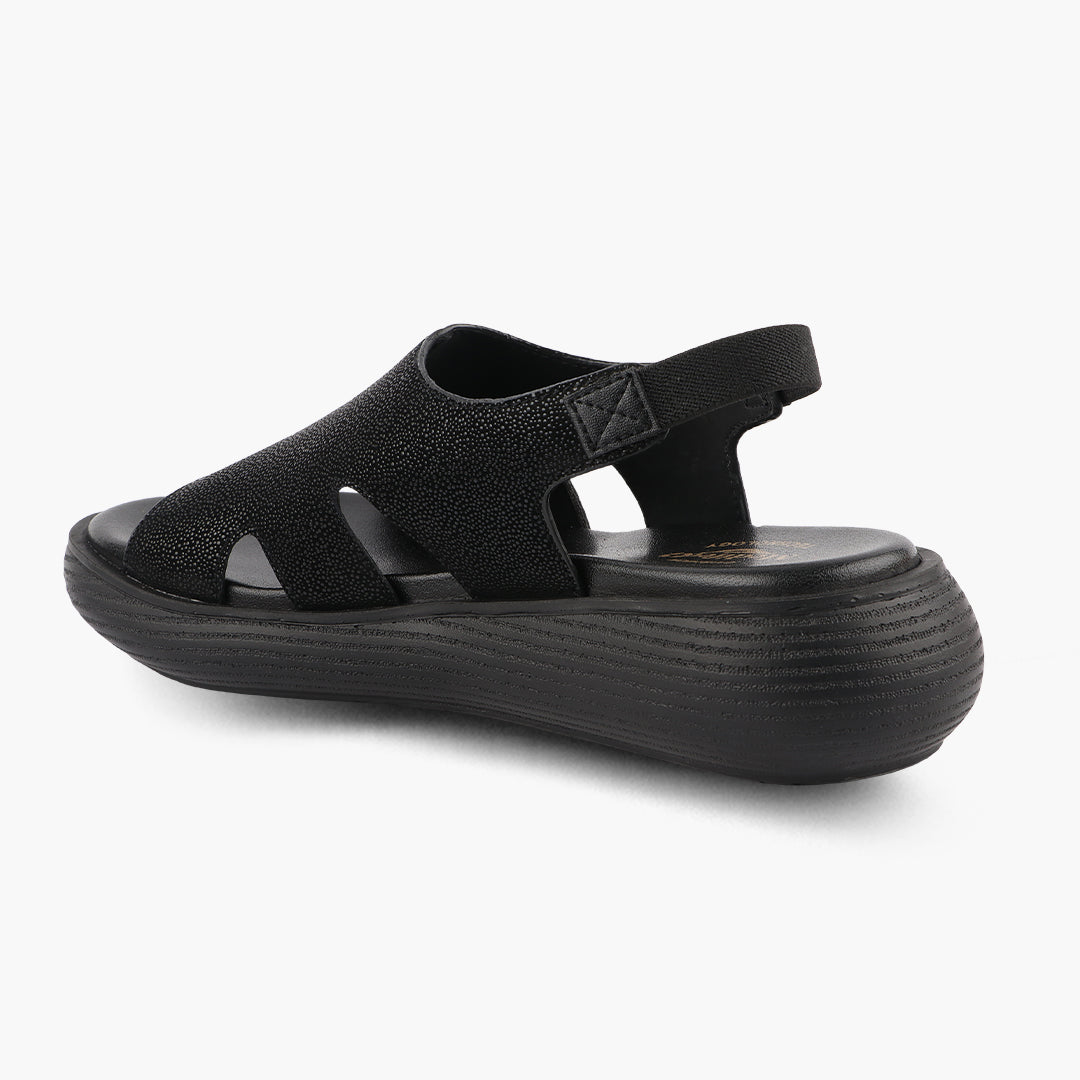 Medifeet Extra Stylish and Comfy Sandals for Women  (with High Back Strap & Arch Support)