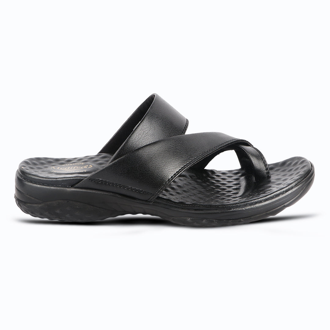 Medifeet  X Toe-Ring Cushion Sandal With Arch Support For Men's