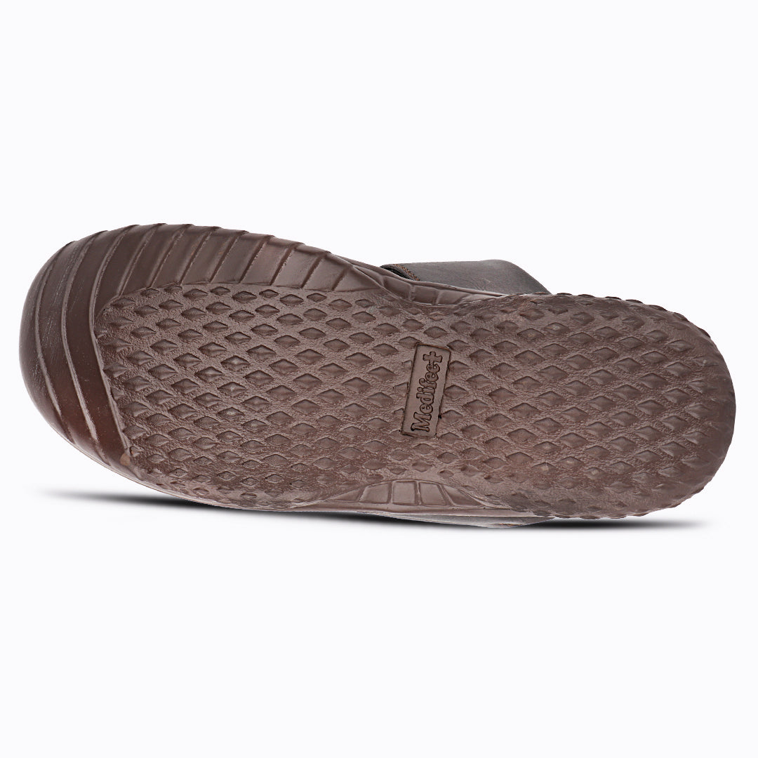 Medifeet  X Toe-Ring Cushion Sandal With Arch Support For Men's