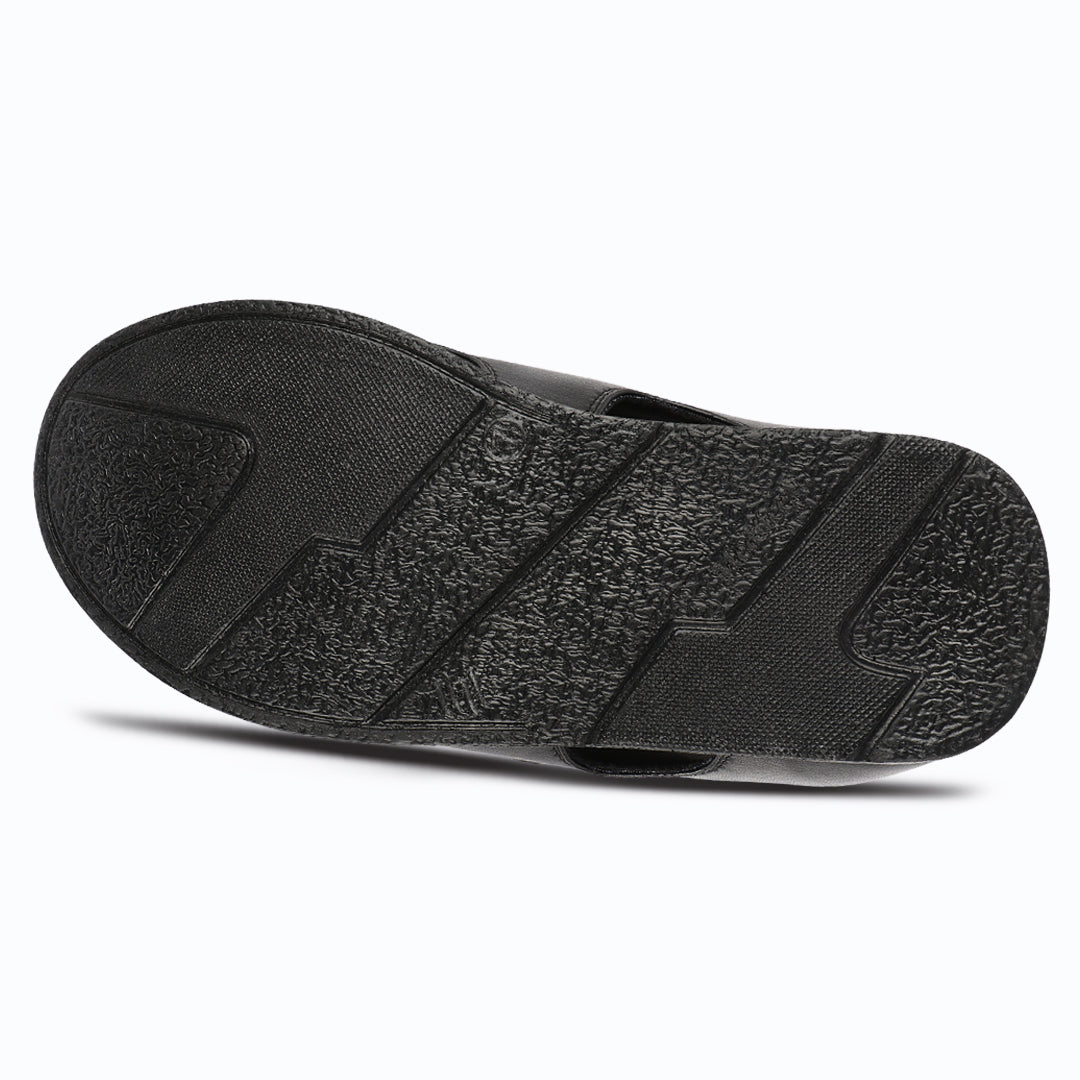 Ortho-Friendly Twin-Strap Open-Toe Men’s Sandals