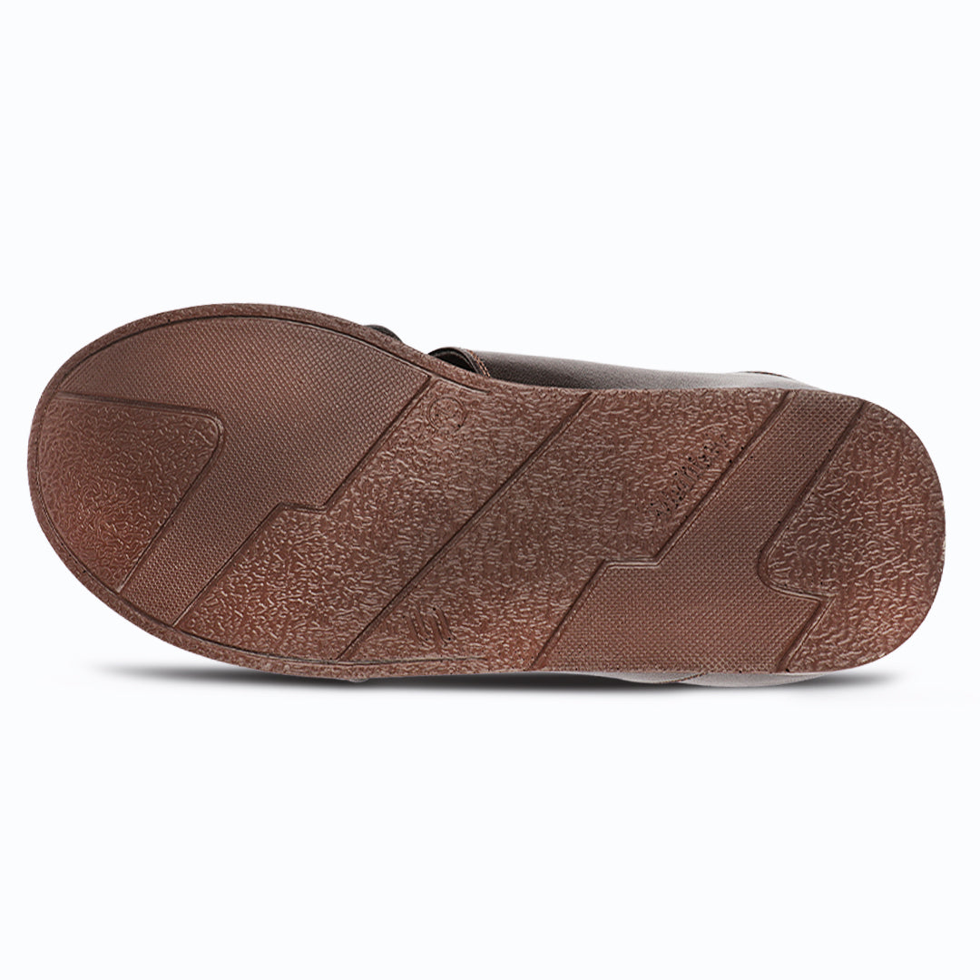 Medifeet Ortho-Friendly Cross Band Open-Toe Sandals For Men's