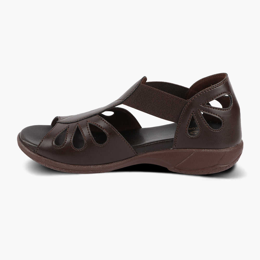 Medifeet Crowne Style Sandals for Women (with High Back & Arch Support)