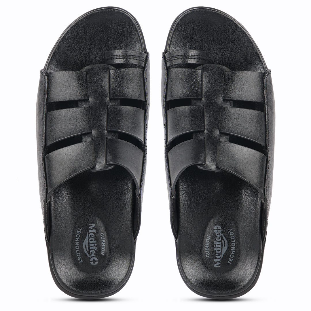 Medifeet Toe Ring Cushion & Comfortable Sandal With Arch Support For Men's