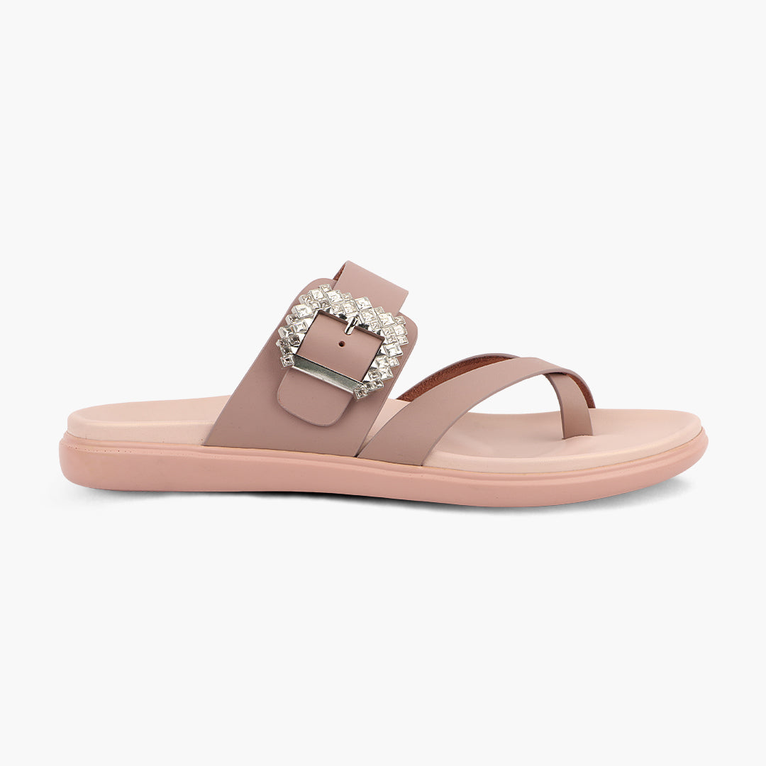 Medifeet embellished cross strap women sandals