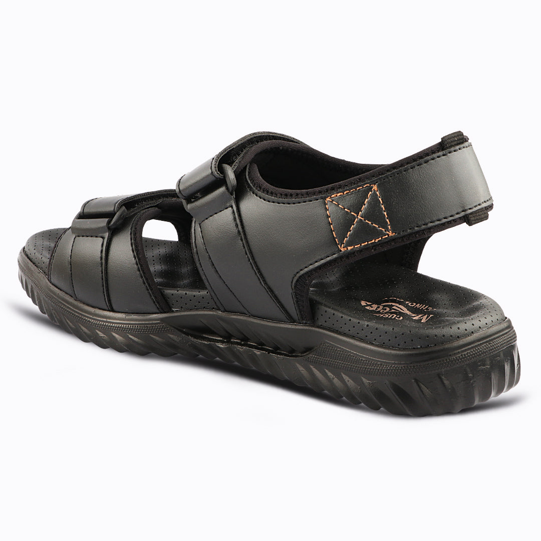 Casual Twin Strap Men’s Sandals with Arch Support