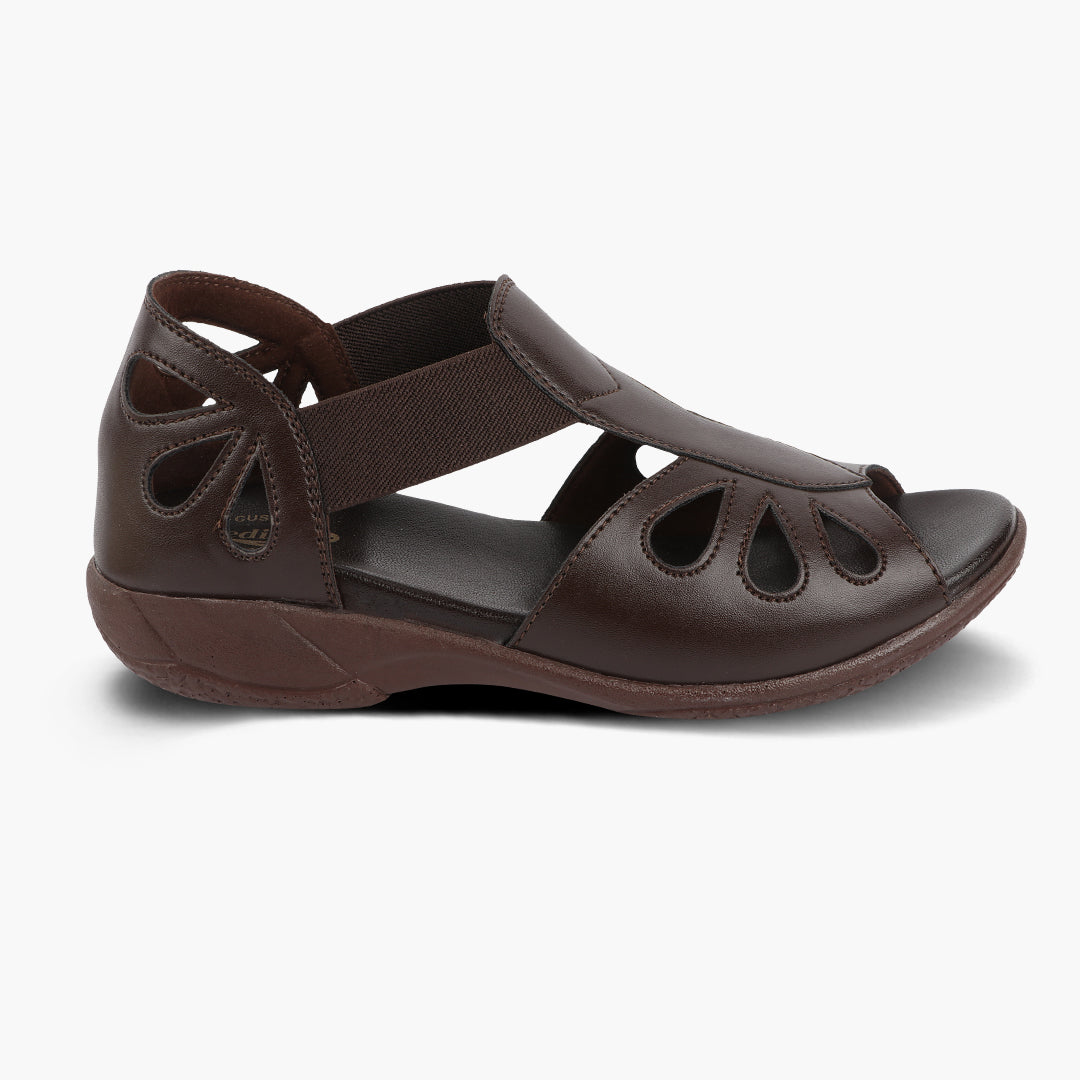 Medifeet Crowne Style Sandals for Women (with High Back & Arch Support)