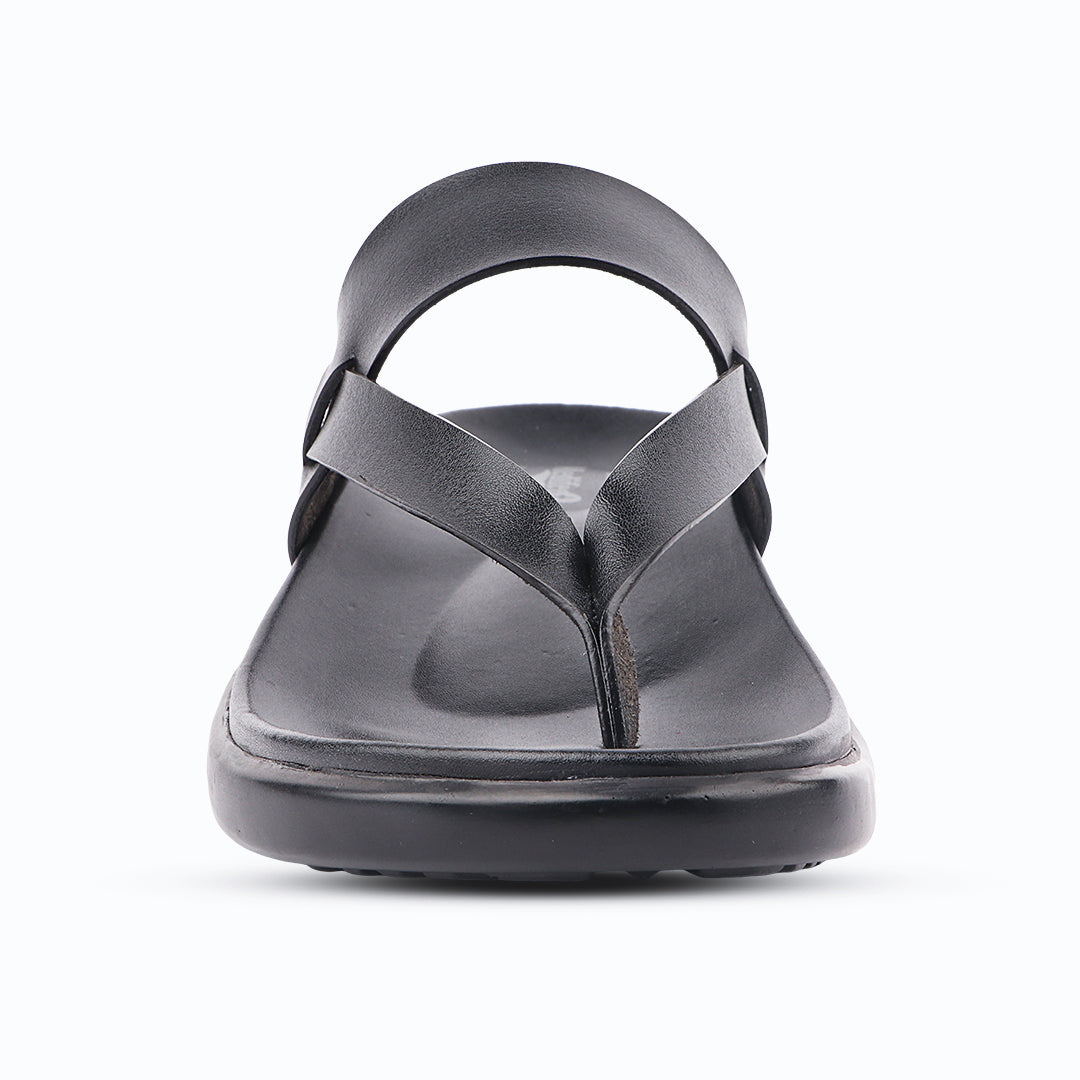 Medifeet Comfortable All Day Wear Black Slip-on sandals