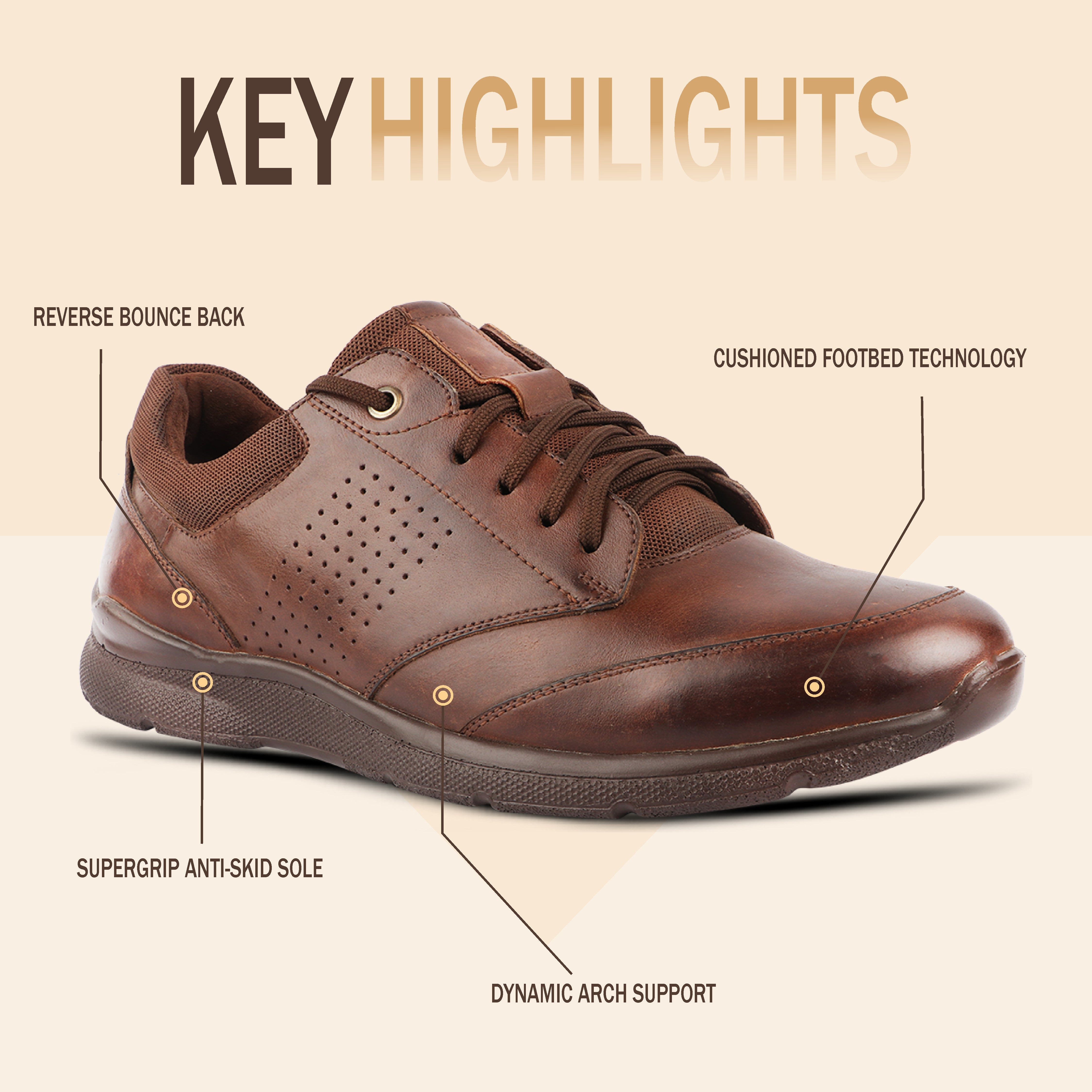 Casual and Comfy Leather Shoes for Men