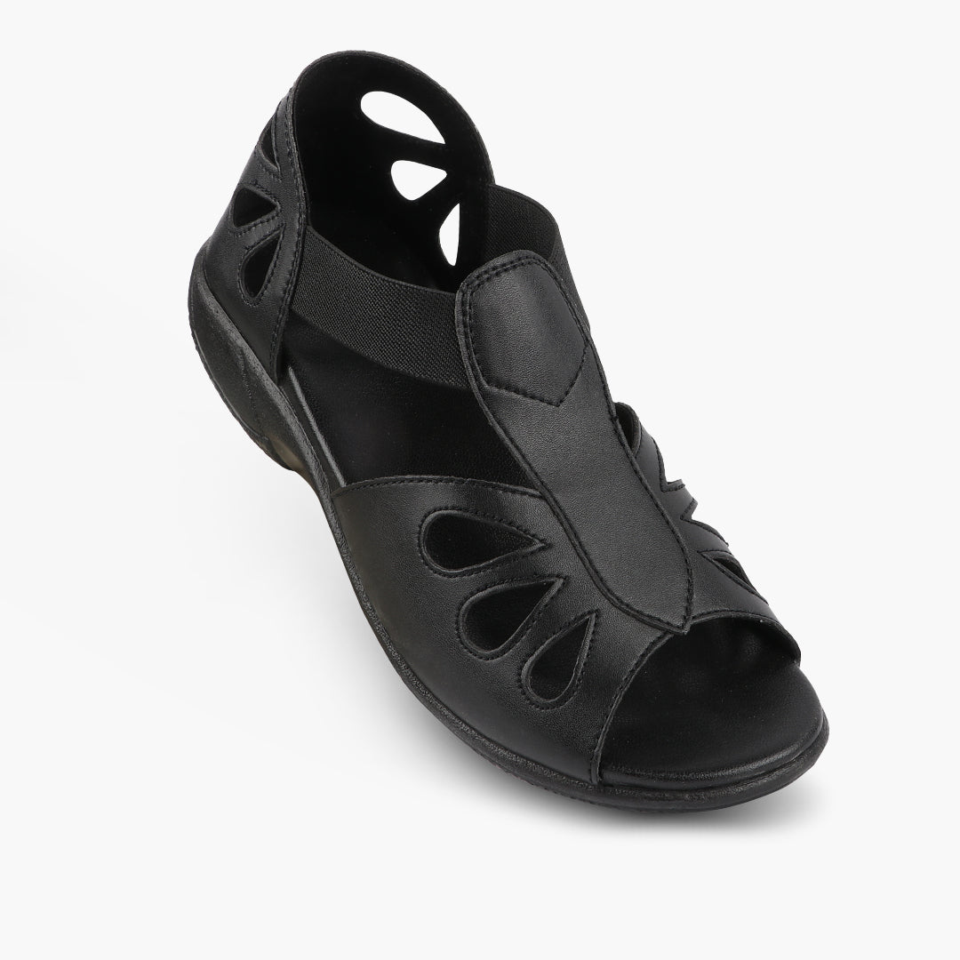 Medifeet Crowne Style Sandals for Women (with High Back & Arch Support)