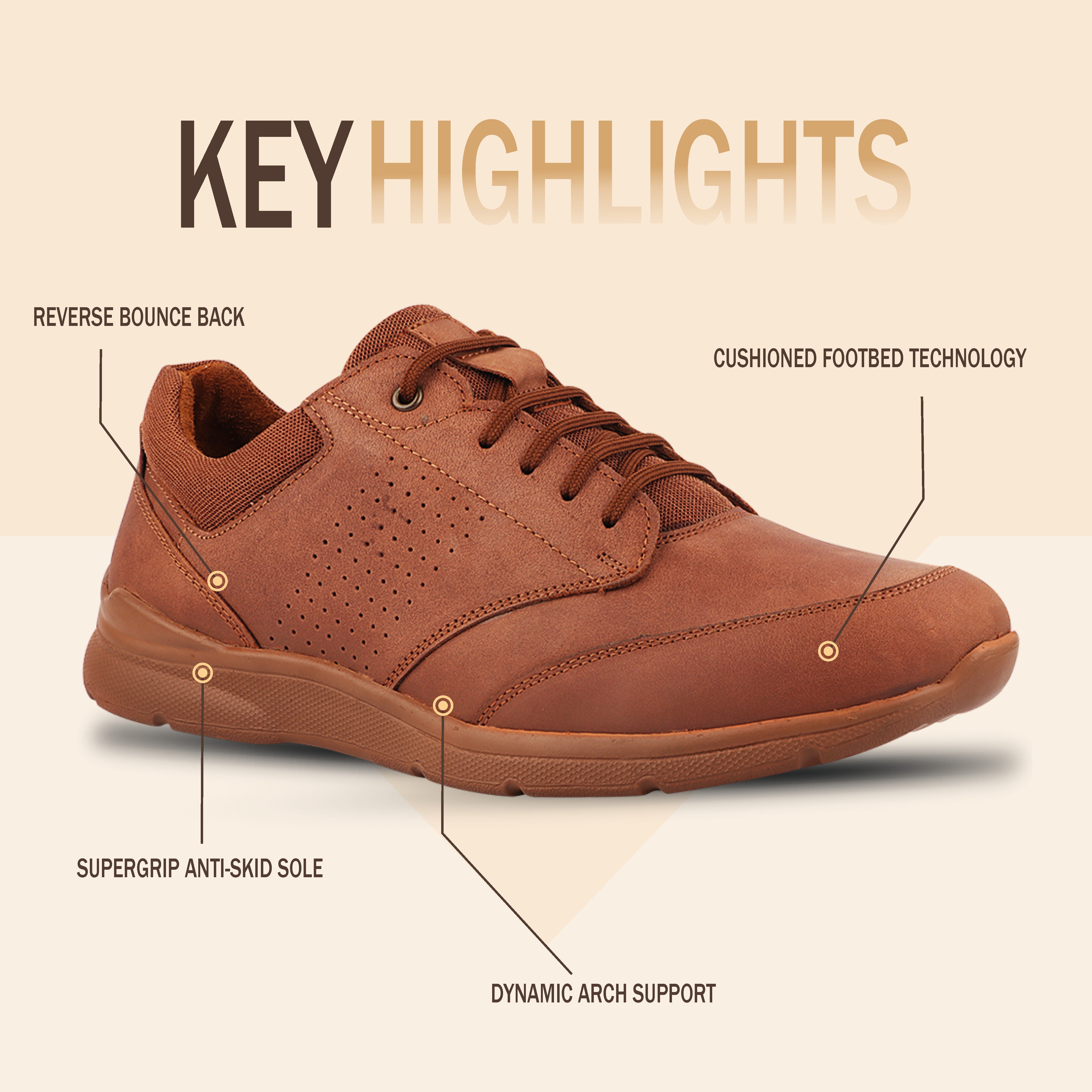 Casual and Comfy Leather Shoes for Men