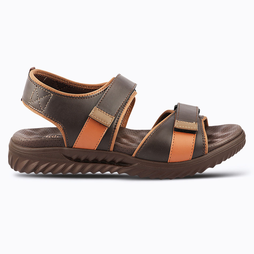 Casual Twin Strap Men’s Sandals with Arch Support