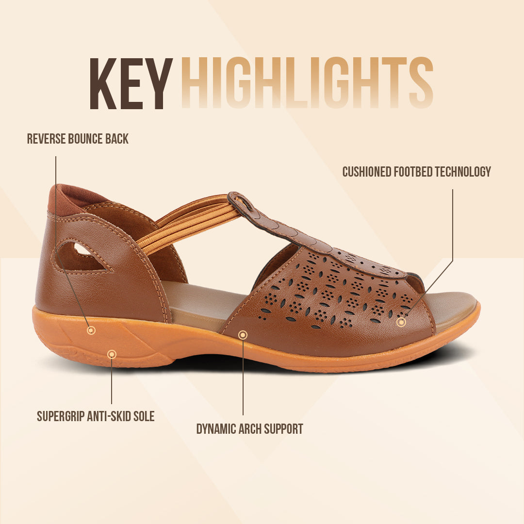 Medifeet Cushioned Footbed Women Sandals